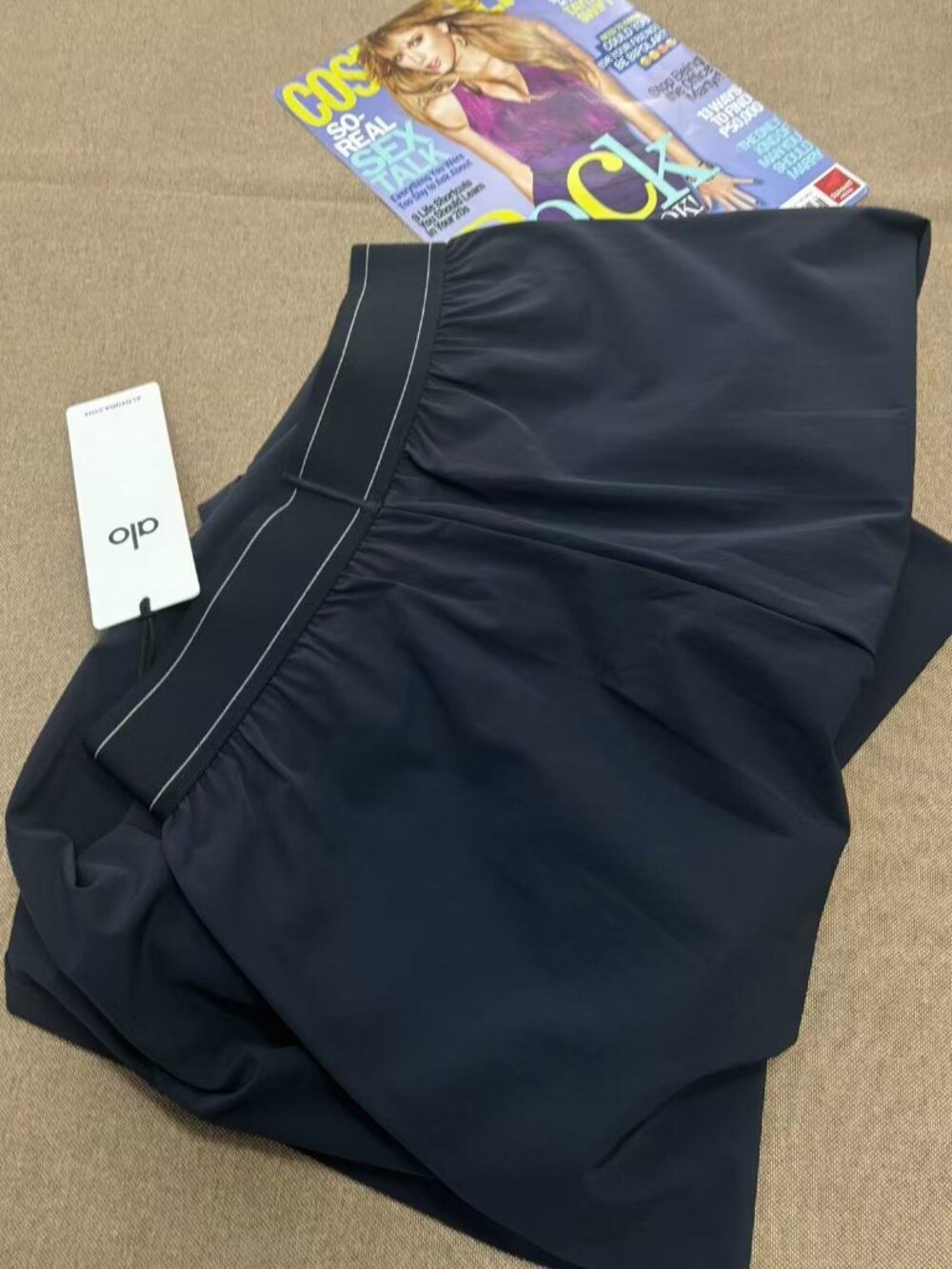 💫NWT Alo Yoga Suit Up Trouser Navy Blue(Regular) - Picture 7 of 10